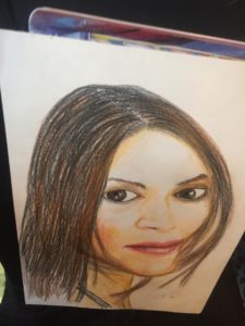 Porträtt på Nicole